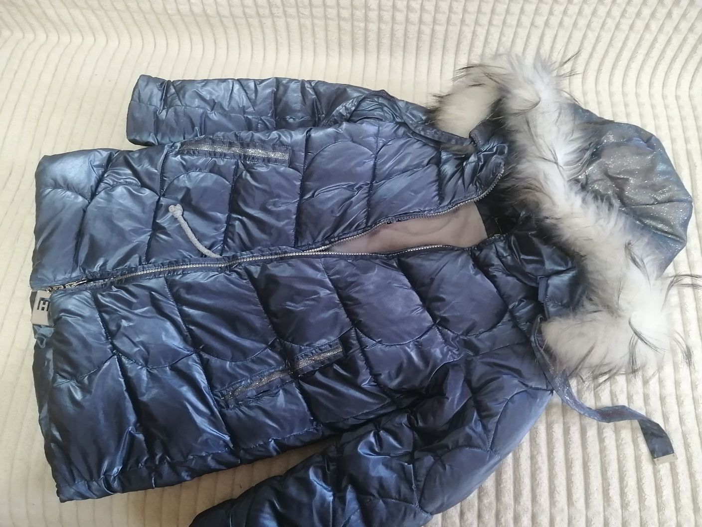 Куртка зимняя 128р