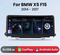 Navigatie Android Carplay BMW X5 X6 X4 F15 F16 Waze YouTube GPS BT