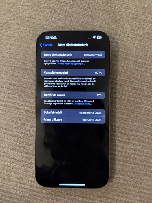 Iphone 16 pro max 256 Natural Titanium