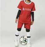 Echipament fotbal sportiv pentru copii - sort si tricou Liverpool