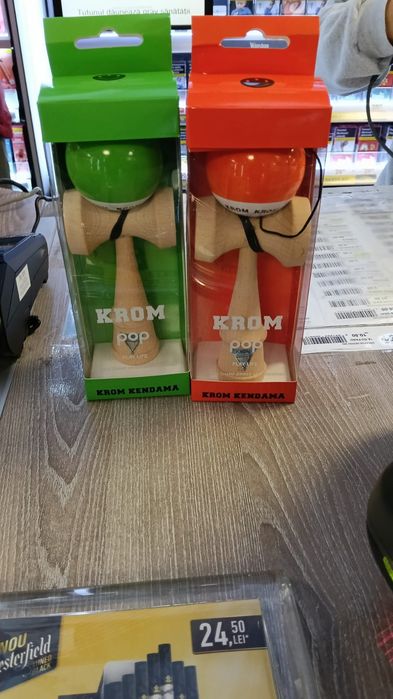 Vand kendama krom pop