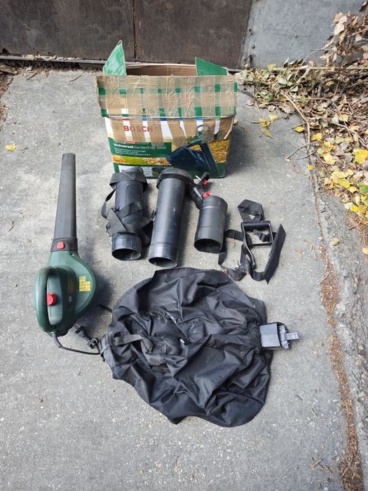 Aspirator/suflanta pentru frunze Bosch, import Germania, funcțional