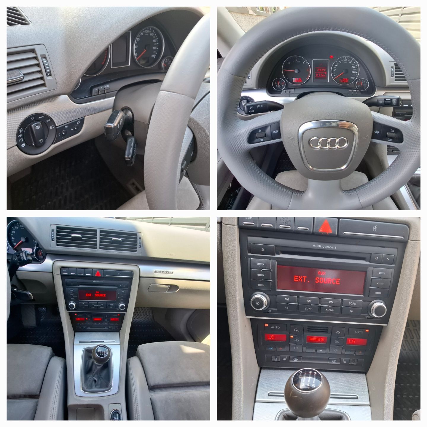 Vand Audi A4 B7 Quattro