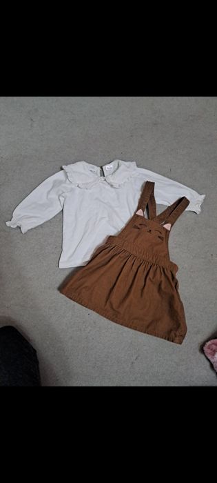 Сукман H&M и блуза Zara
