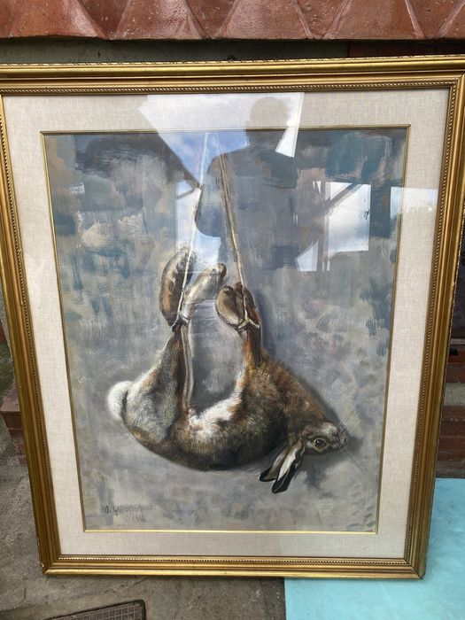 Tablou original Ottorino Garosio, ulei pe pânză, 1960, semnat și datat
