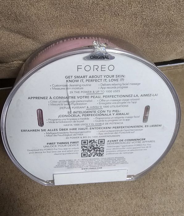 FOREO Luna play smart 2 Midnight Magic Уред за почистване за лице