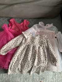Платье для девочки, комплект из 3 платьев