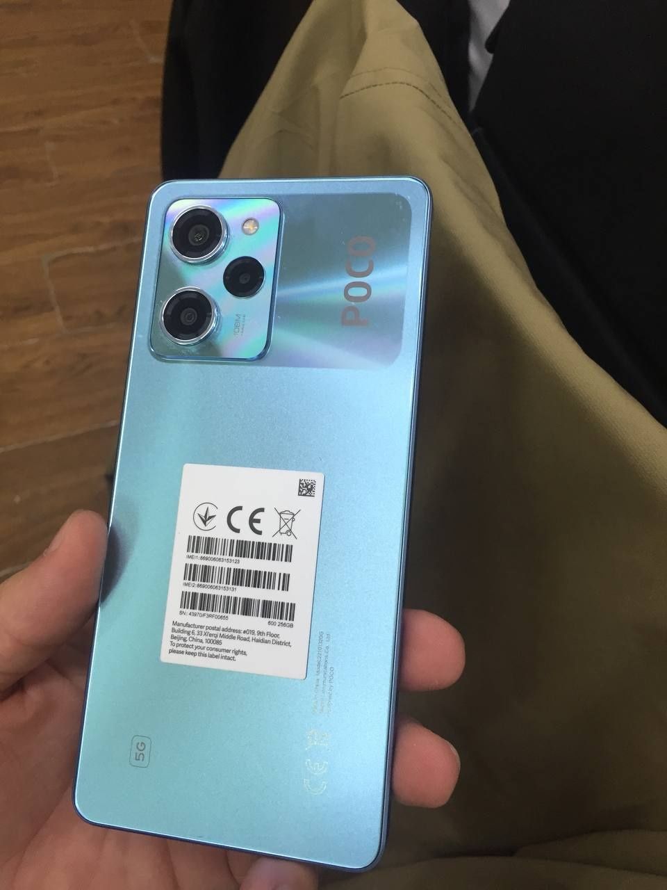 Poco x5 pro yangi kor doc bor original rodnoy zaryadchigi bilan