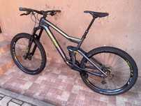 Bicicleta Mtb full suspension hard enduro freeride Carbon 1x12