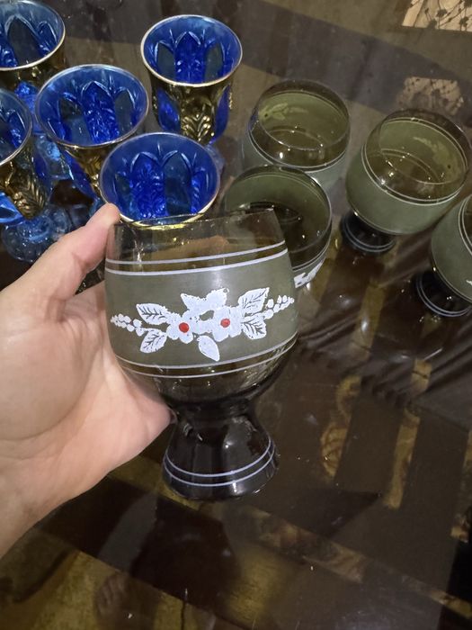Бокалы хрустальные