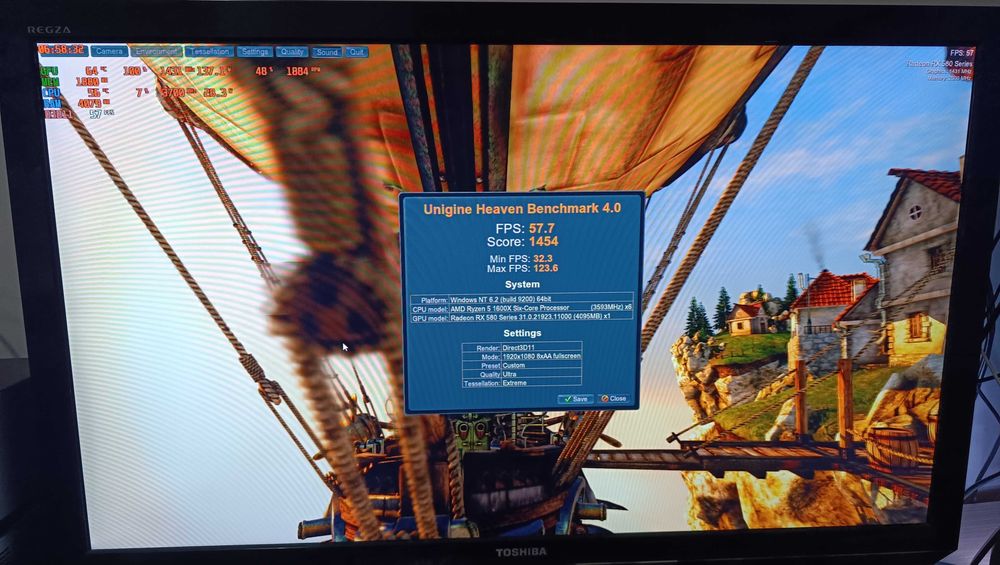 видеокарта MSI Radeon RX 580 GAMING X+ 8G 8GB GDDR5