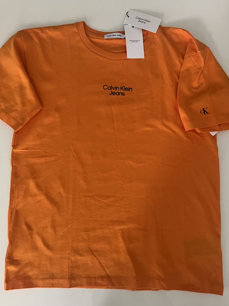 Тийнейджърска тениска - Calvin Klein Jeans - Oringe