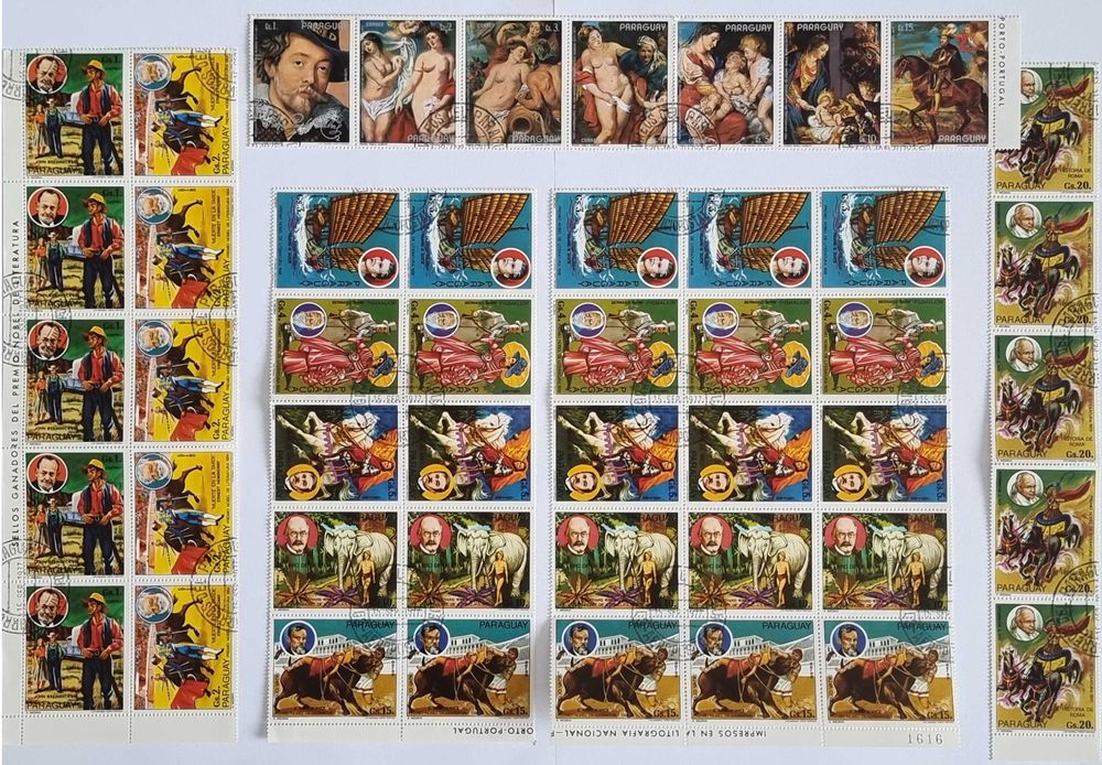 TIMBRE STRAINE, anii 60-70, multe serii complete, stare exceptionala!