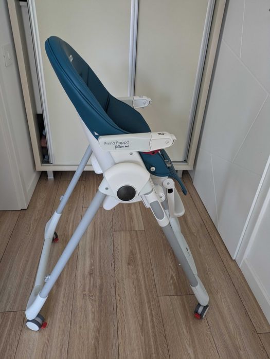 scaun inalt de masa brand peg - perego, marca prima pappa follow me