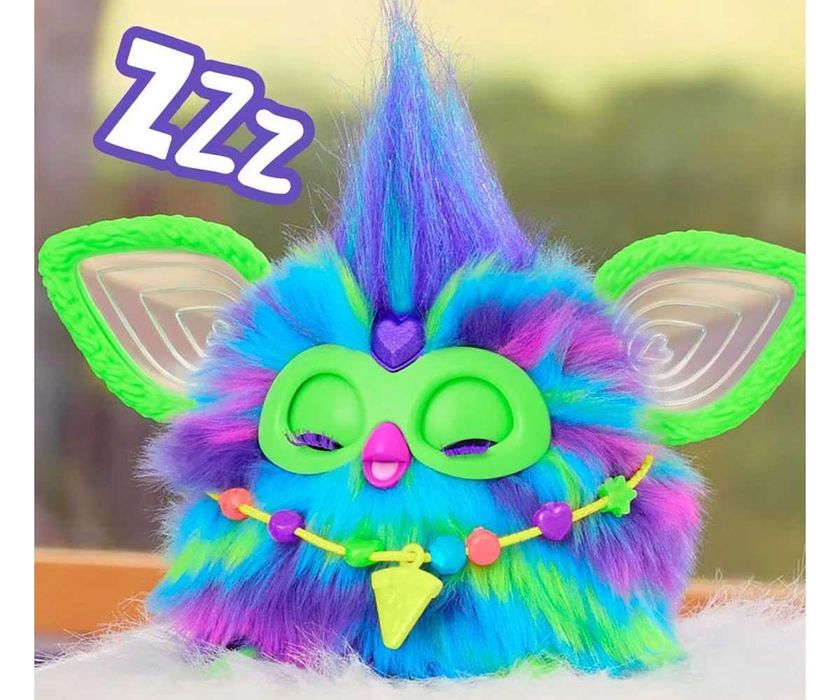 Плюшена интерактивна играчка Furby, свети в тъмното