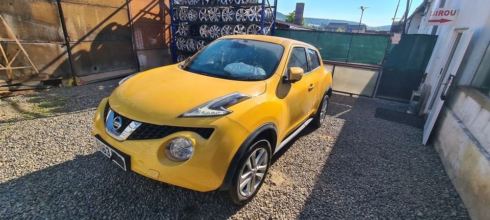 Oglinda stanga Nissan Juke Facelift 2014 - 2018 4 Usi GALBEN EAV (984) Rabatabile 047186
