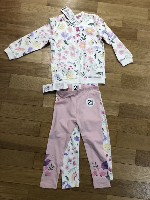 Set bluza si colanti copii 2-3 ani nou cu eticheta