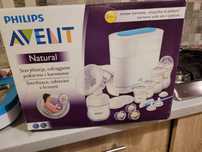 Set Philips Avent SCD293/00 sterilizator + pompa manuala