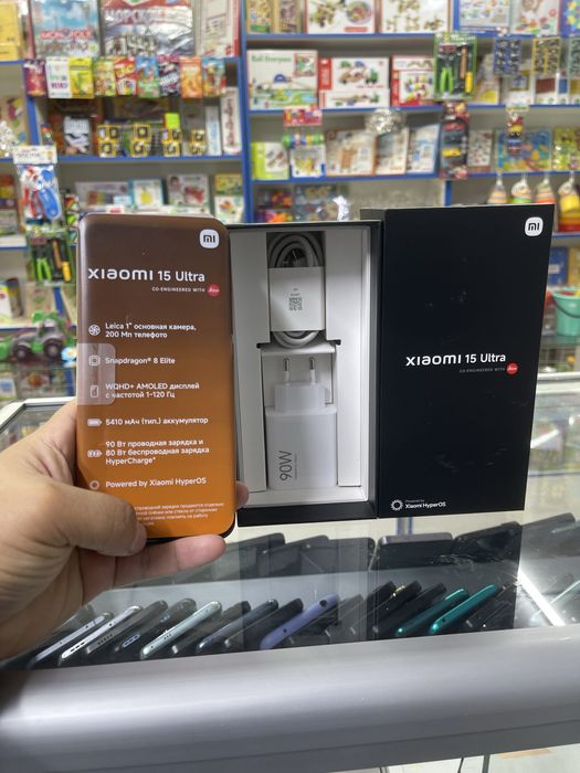 Xoiami 15 ultra новый 16/512
