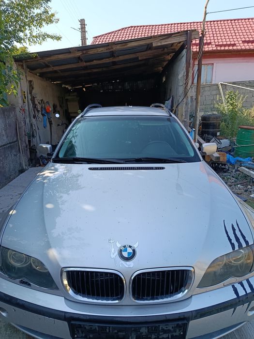 BMW e46 break numere negre