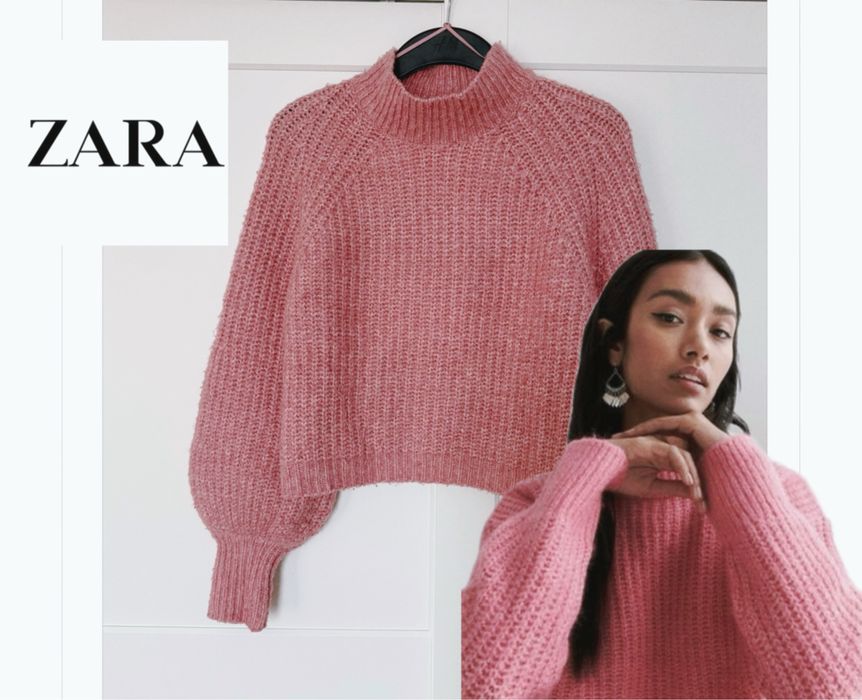 НОВ МОДЕЛ! ZARA плетен пуловер