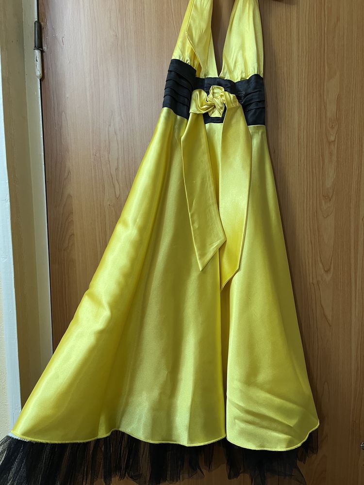 Rochie Galbenă pentru fete/ ocazii