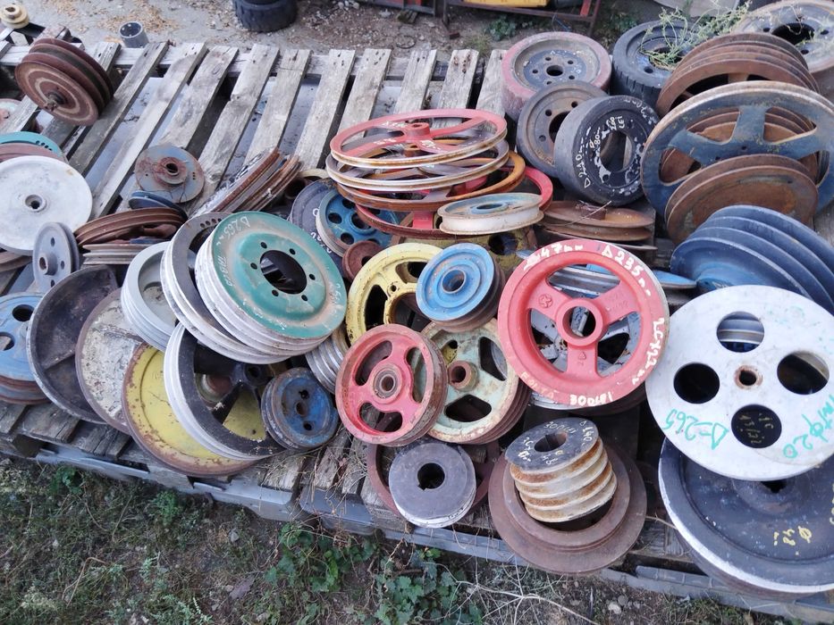 Fulie de fonta originala