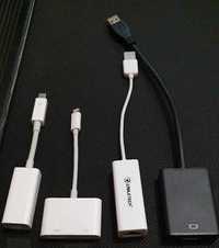 Adaptor - DisplayPort - HDMI - ethernet - Lightning - USB, etc