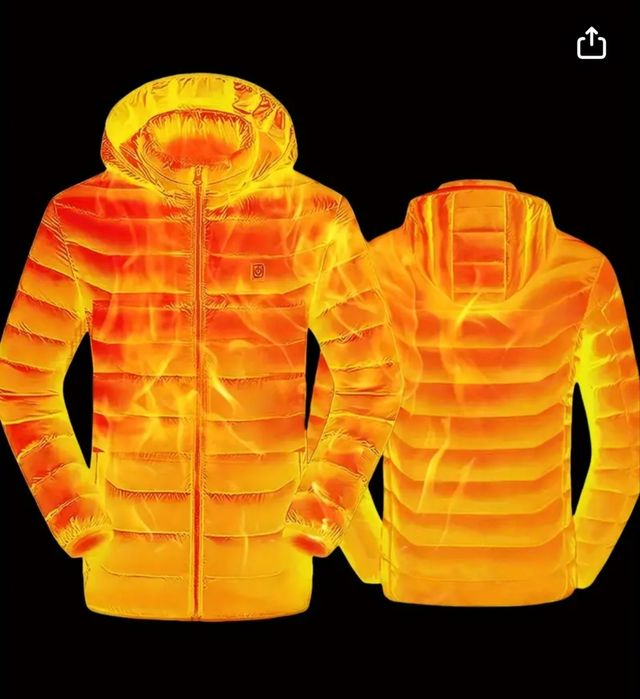 Продаётся мужская  зимняя куртка с подогревом электрическая