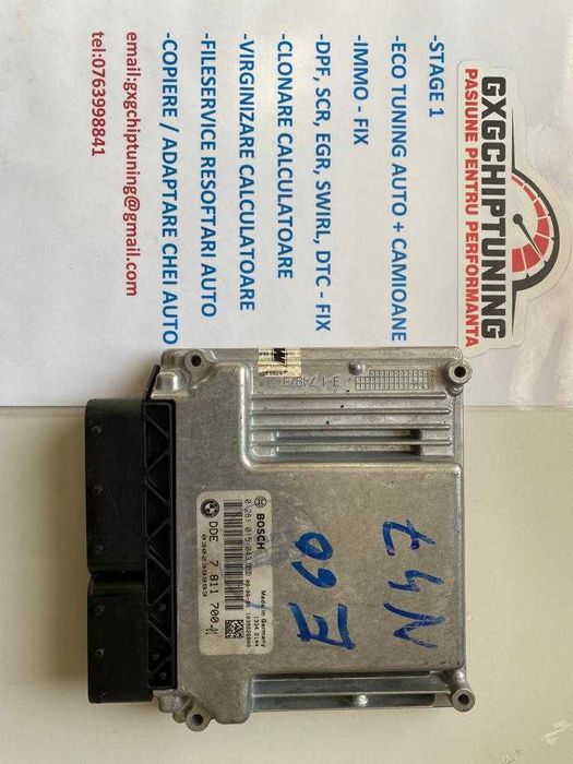 ECU Calculator  BMW Seria 1 E87 cod DDE 7811700  0281015043