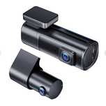 Camera auto de bord duala EUKI D900 5K WiFi, Starlight Night Vision