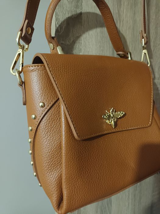 Чанта от естествена кожа