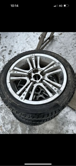 Диски с резиной на мерседес