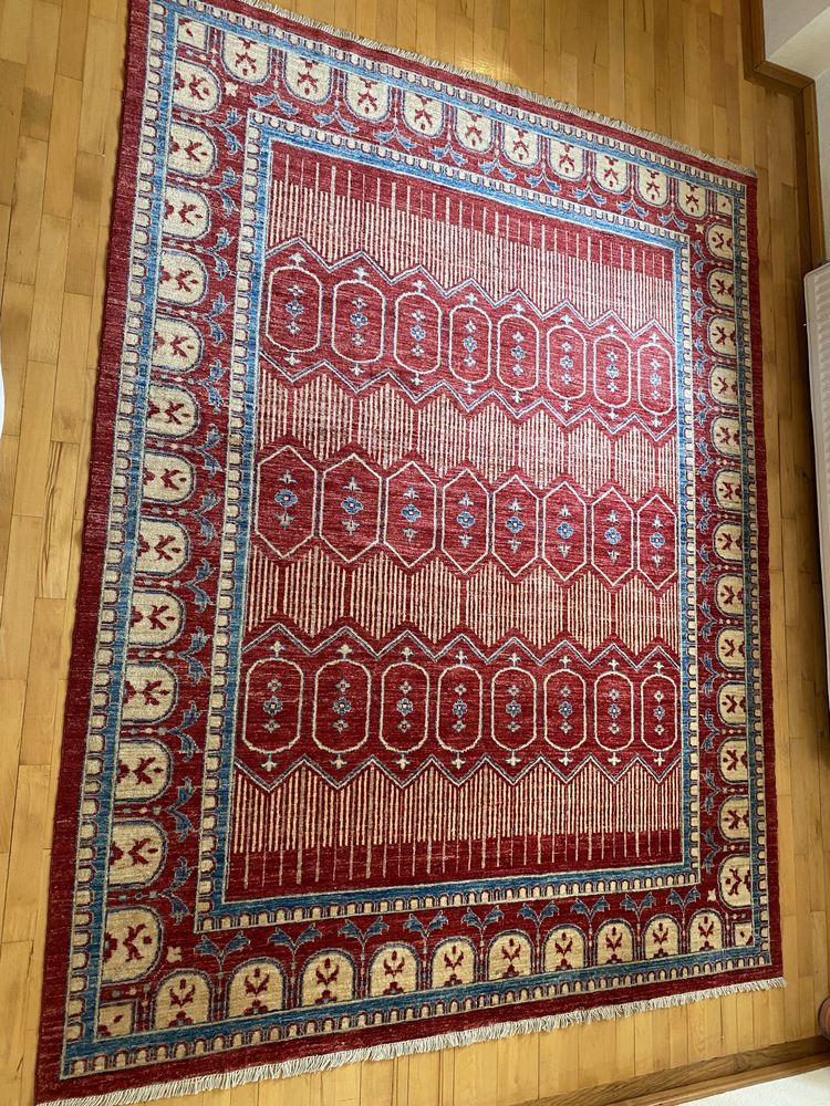 Covor manual lana si matase Tabriz