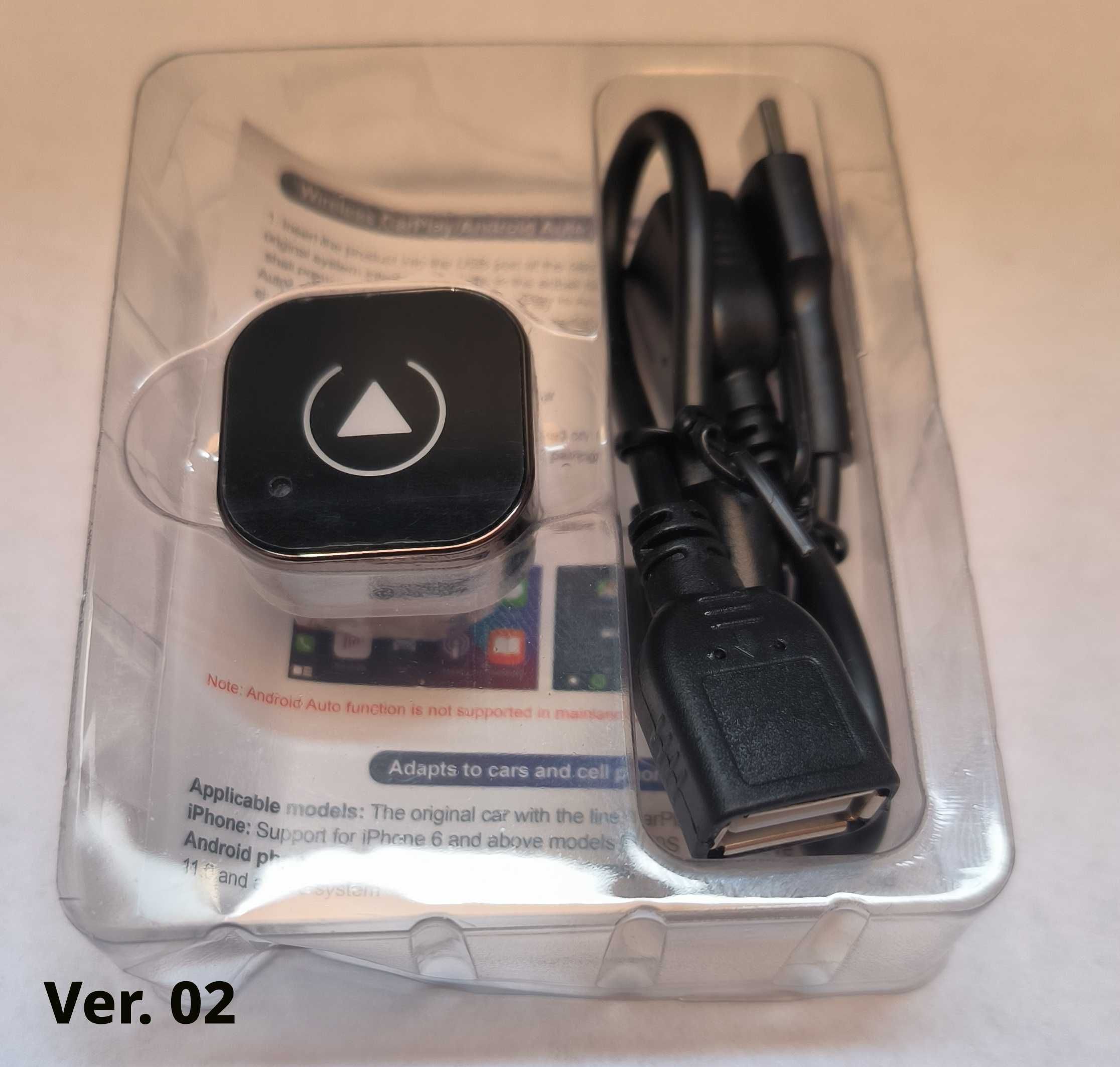 Безжичен (wireless) адаптер Xuda за Android Auto и CarPlay