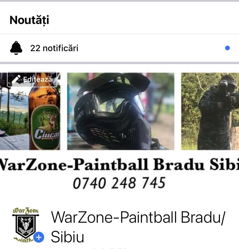 Paintball Sibiu/Bradu