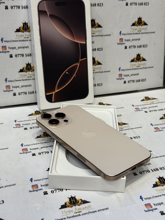 Hope Amanet P7 Iphone 16 Pro Max 256 Gb