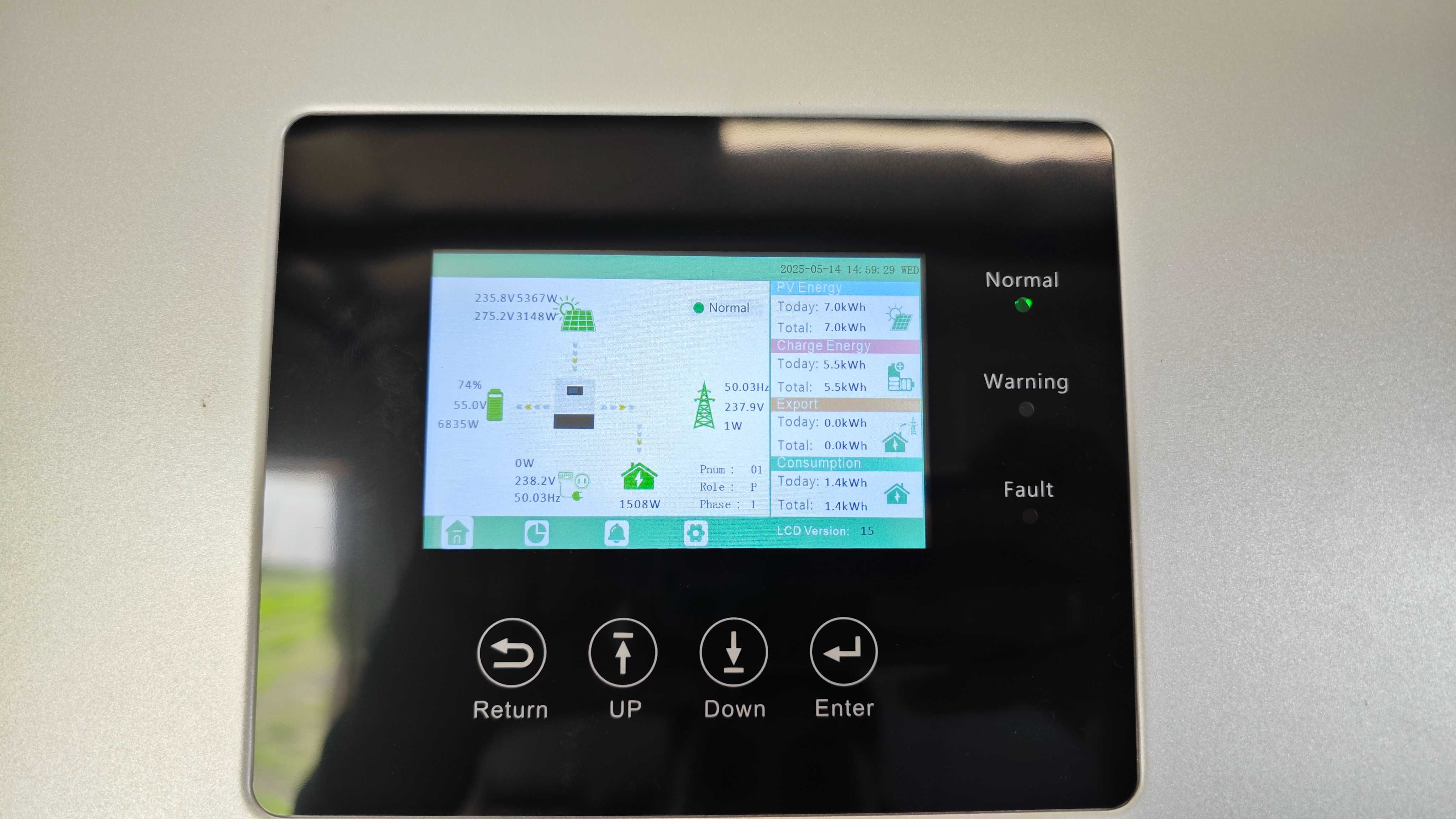 10 000W Luxpower Gen  монофазен хибриден инвертор 2 MPPT 4 стринга