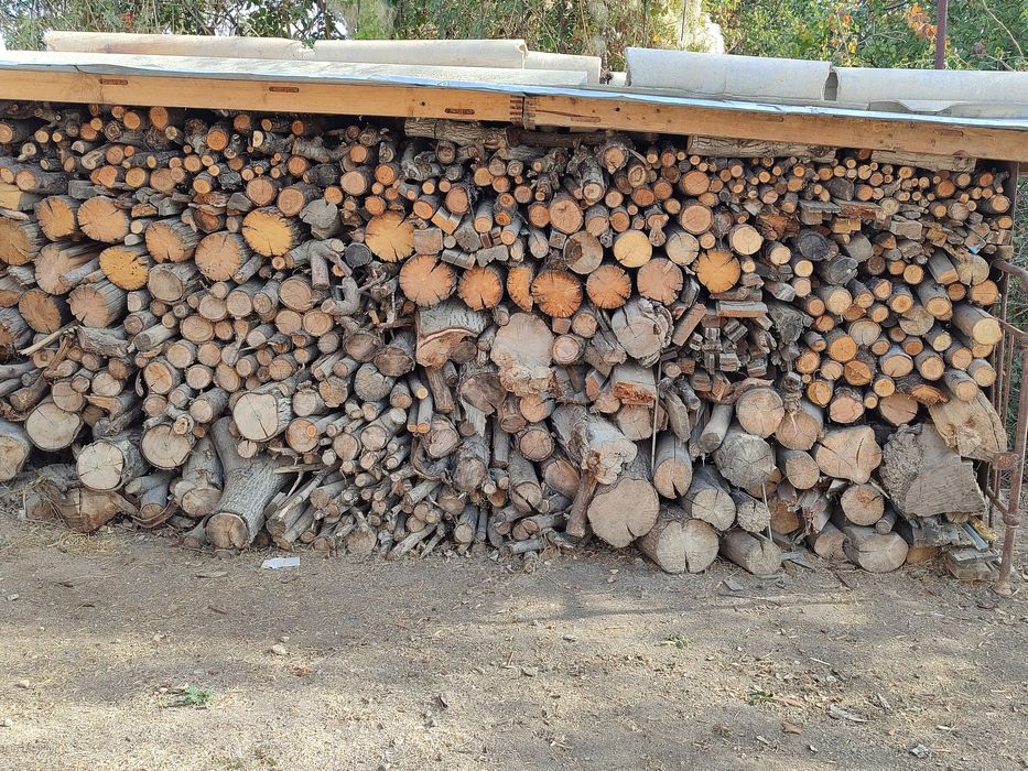 Дрова сухие из фруктовых деревев