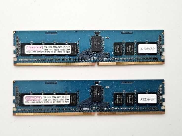 продавам сървърна памет 16GB DDR4 2400MHz (различни марки)