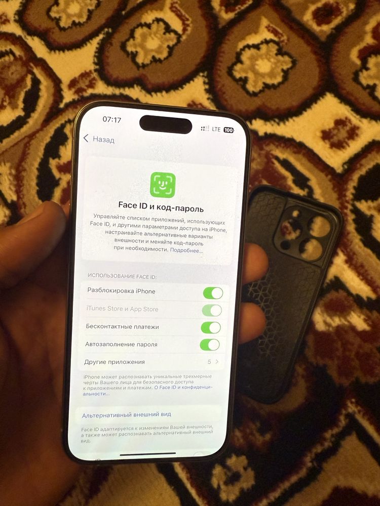 Iphone 15 Pro 256 2 ta simkartali