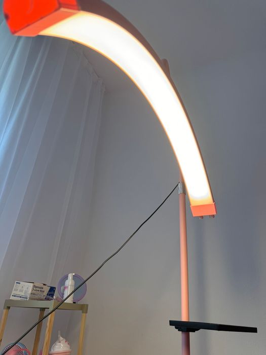 Pat gene + lampă lumină profesională – kit extensii gene