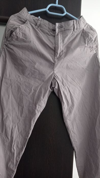 Pantaloni ESPRIT culoare gri-lila