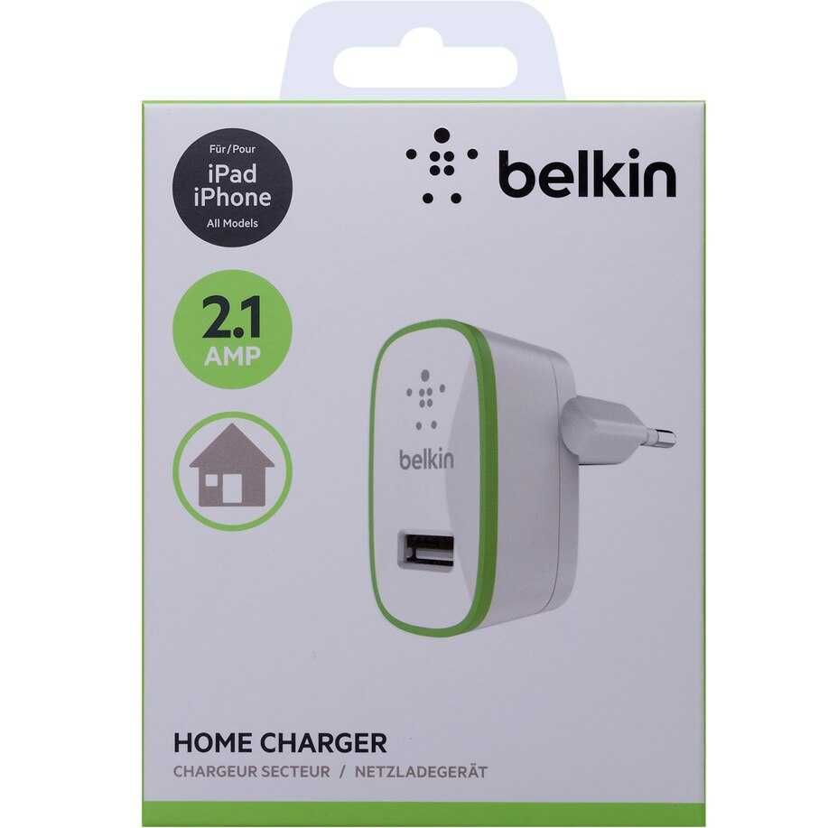 Зарядно устройство Belkin USB Charger 2.1A