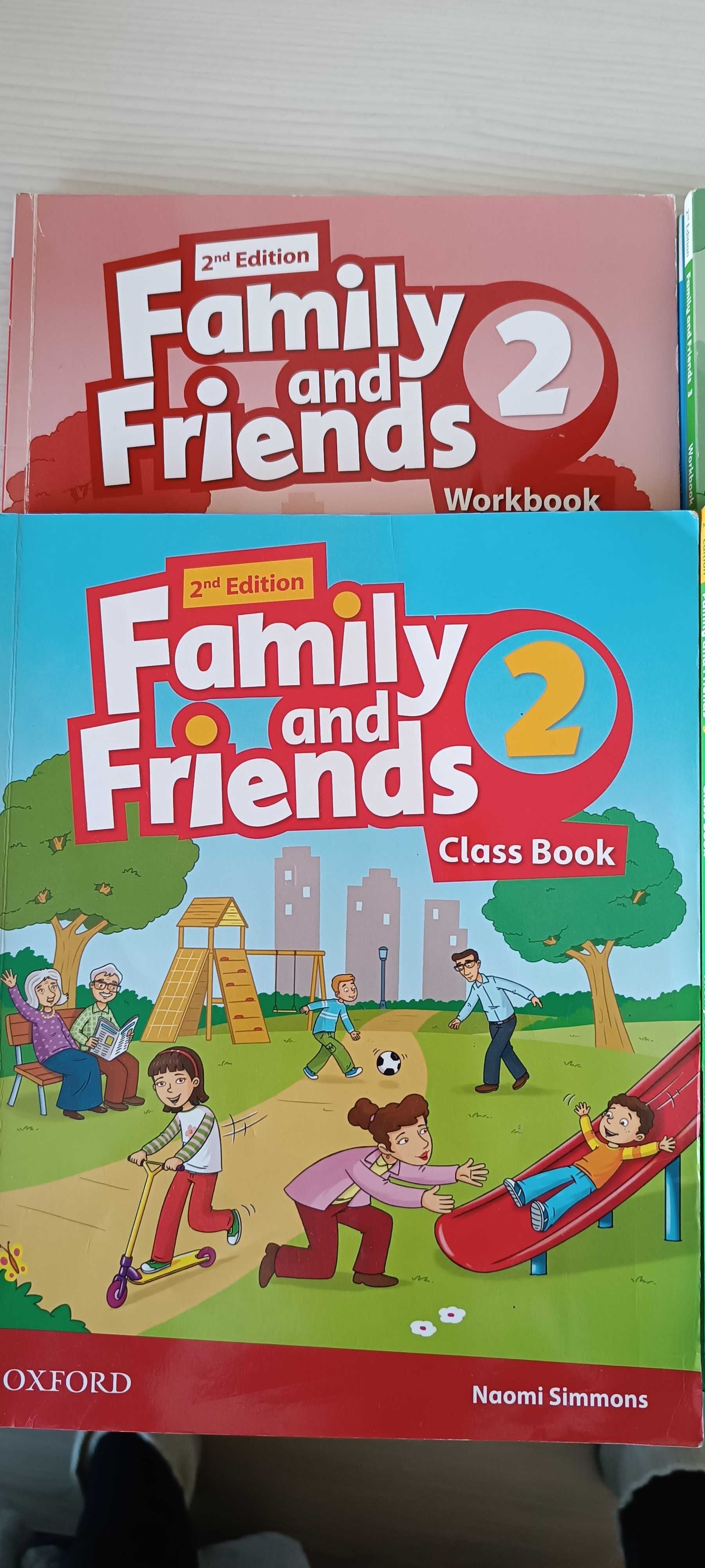 Учебник по английски family end friends 2,3 class book
