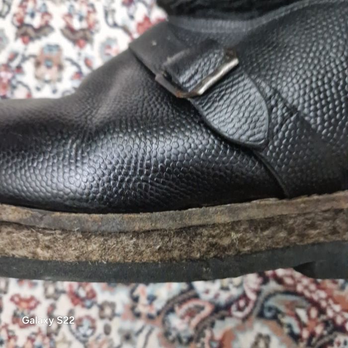 Унты теплые, из овчины