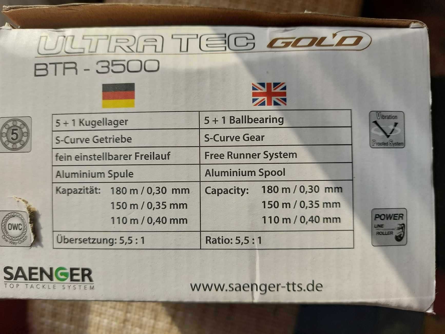 Mulineta feeder Saenger UltraTec Gold BTR 3500 -