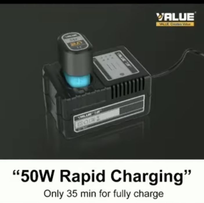 Trusa presa bercluit electrica VET-19Li value 1/4-3/4