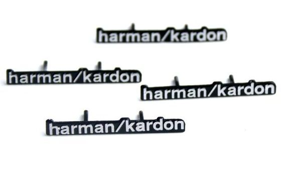 Код 20. Бмв емблеми Harman/Kardon с пинове / Logo BMW stickers