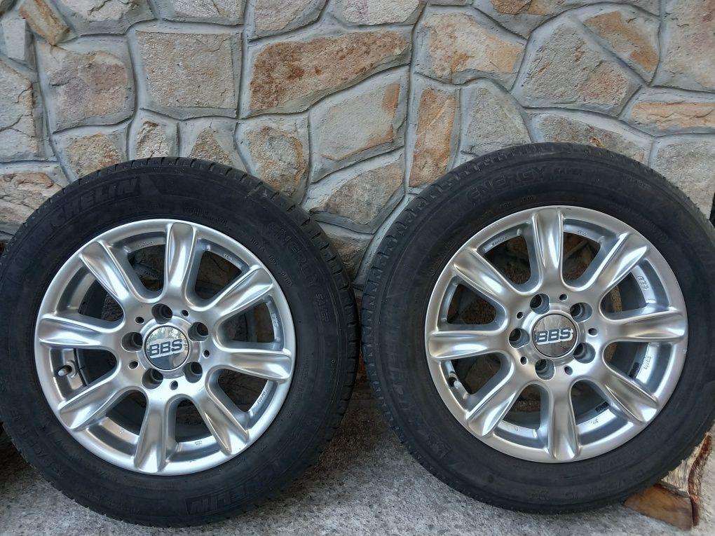 Оригинални Алу джанти 15цола BBS за vw-Golf 5.6.Touran.passat.5×112